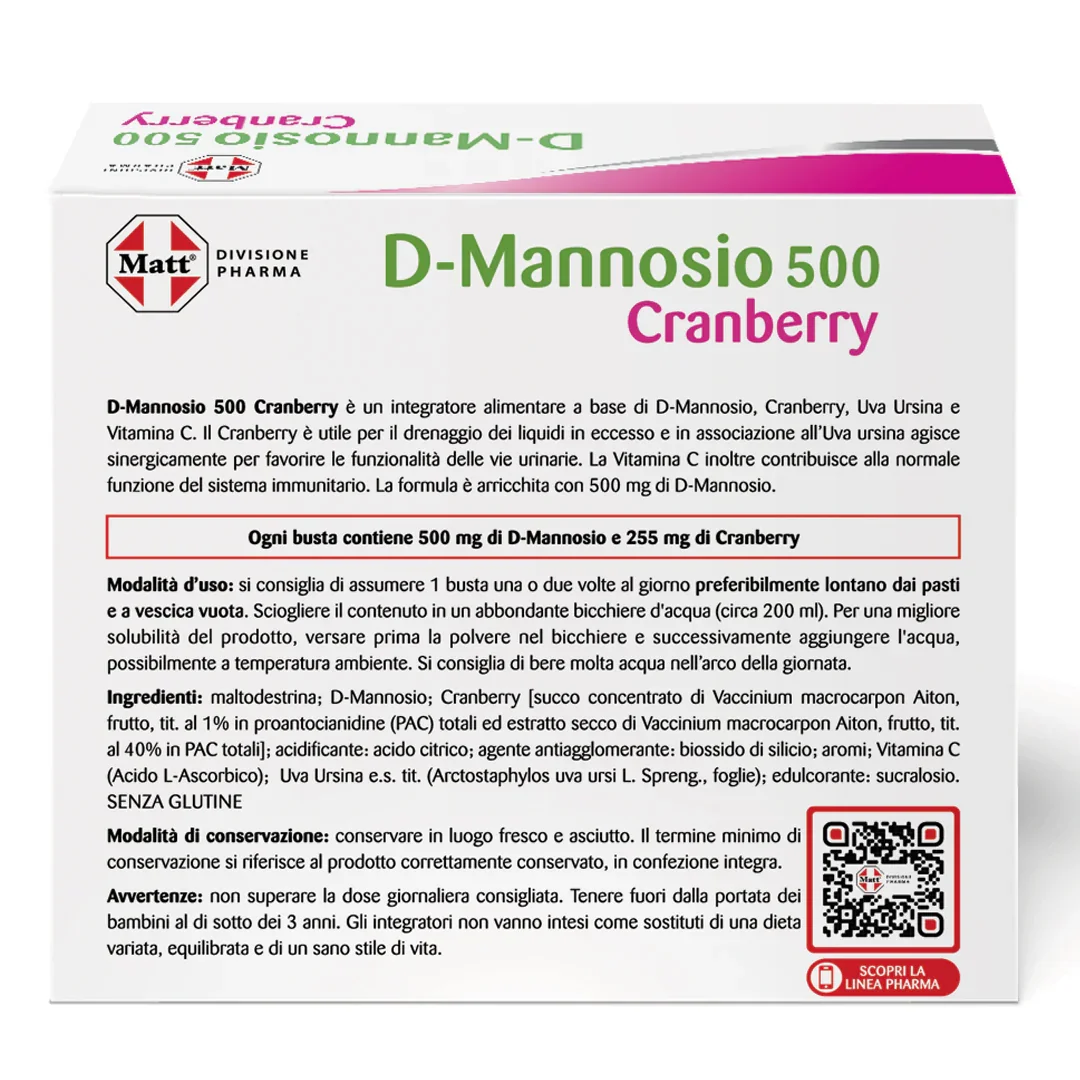 D-Mannosio 500 Cranberry - Image 3