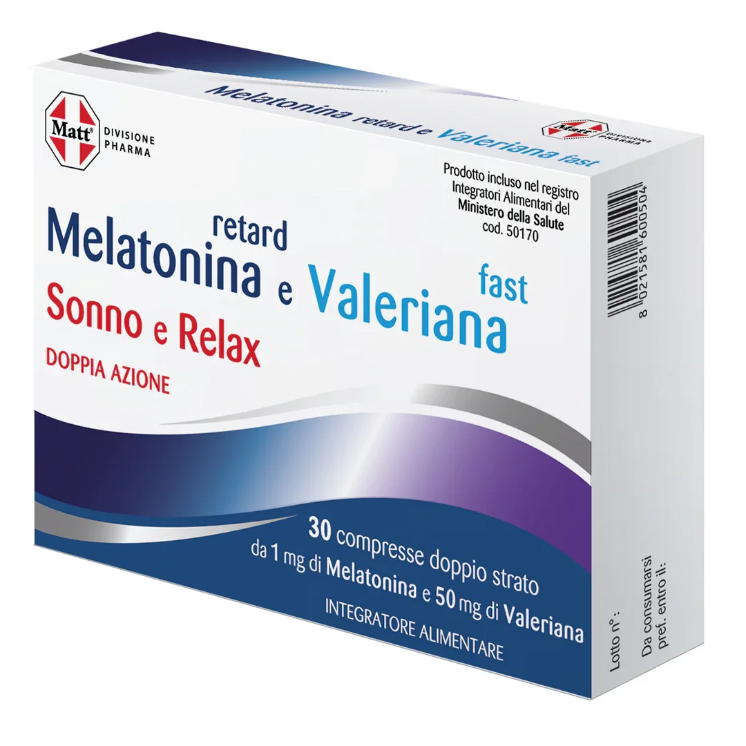 Melatonina retard Valeriana fast - Image 3