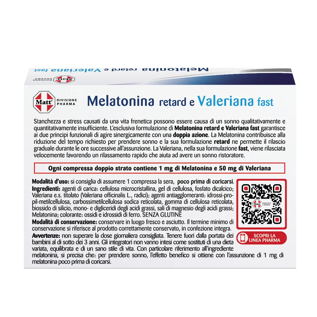 Melatonina retard Valeriana fast - Image 4