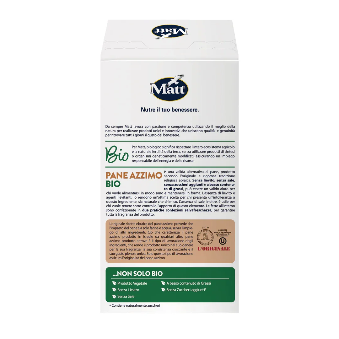 Pane Azzimo Bio 200 g - Image 3