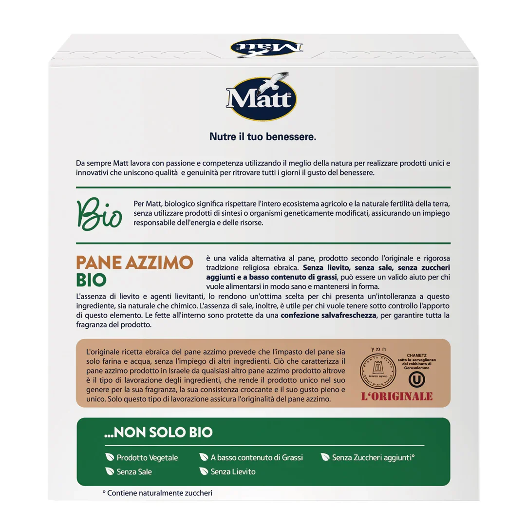 Pane Azzimo Bio 400 g - Image 3